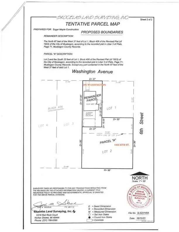 1455 6th Street, Muskegon, MI 49441 - #1