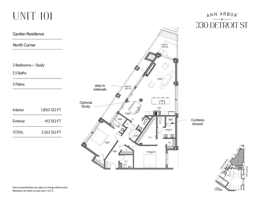 330 Detroit Street #101, Ann Arbor, MI 48104 - #2