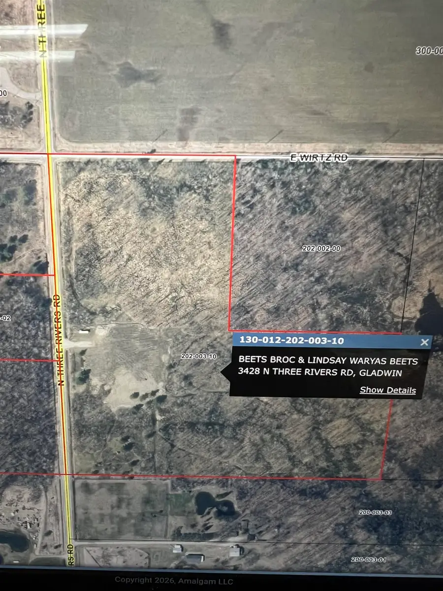 3428 N Three Rivers Road, Gladwin, MI 48624 - #3