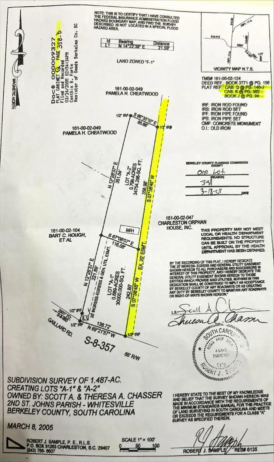 0 Gaillard Rd, Moncks Corner, SC 29461 - #3