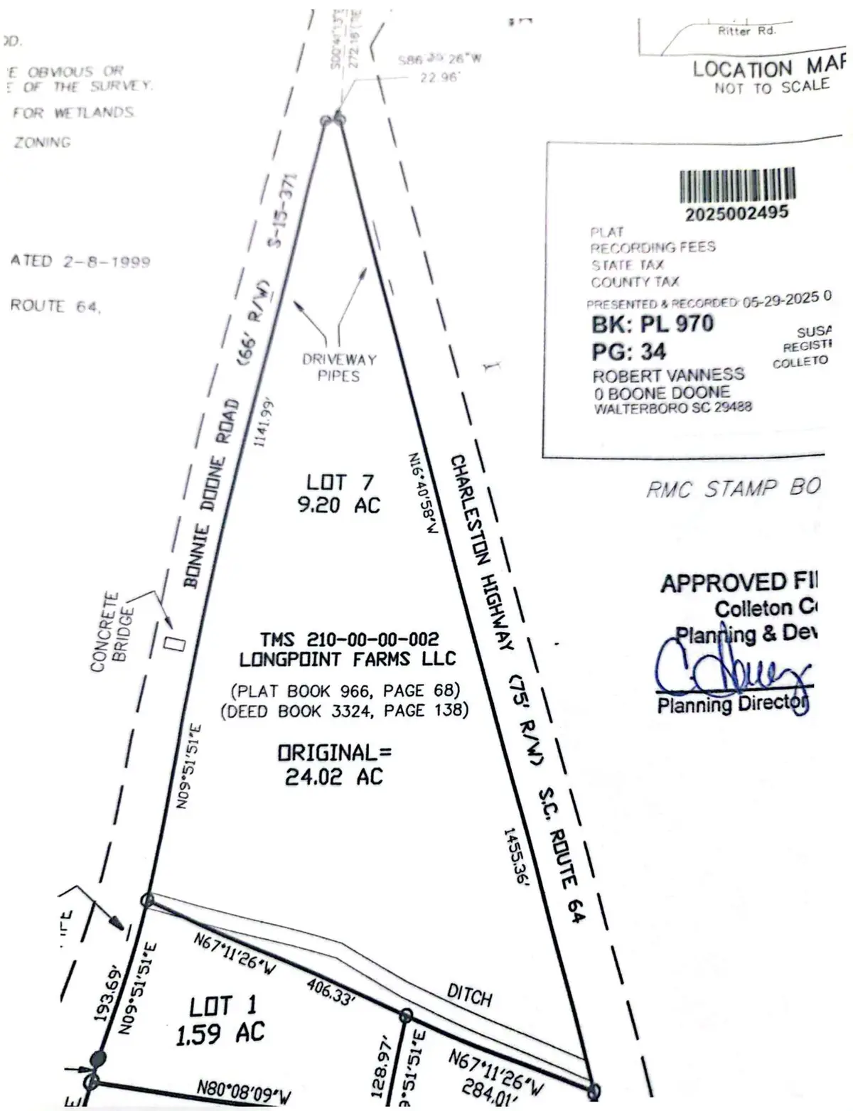 Lot 7 Bonnie Doone Road, Walterboro, SC 29488 - #1