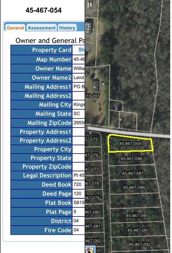 None Yet Forest Drive, Hemingway, SC 29554