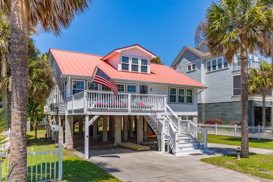 518 W Ashley Avenue, Folly Beach, SC 29439 - #2