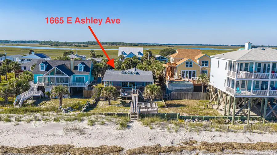 1665 E Ashley Avenue, Folly Beach, SC 29439 - #3