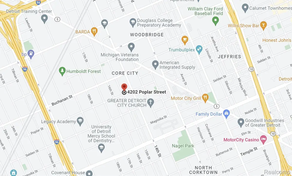 4202 Poplar ST, Detroit, MI 48208 - Image #1