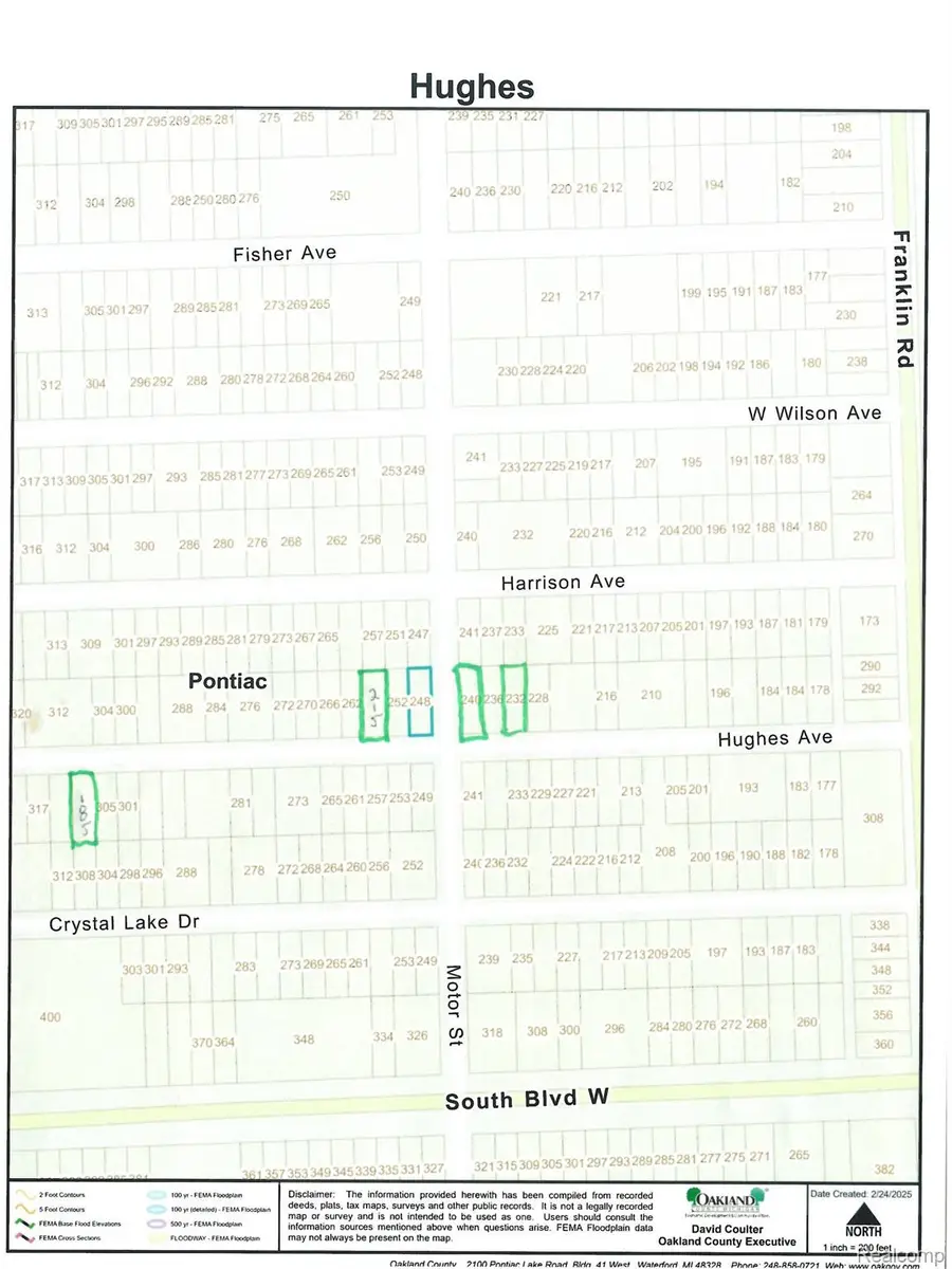 248 Hughes AVE, Pontiac, MI 48341 - #2