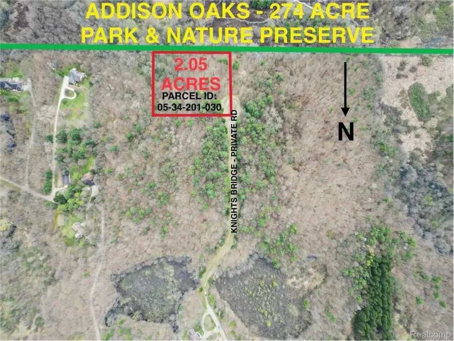 2.05 Acres VL - Knights Bridge Road, Leonard, MI 48367 - Image #3