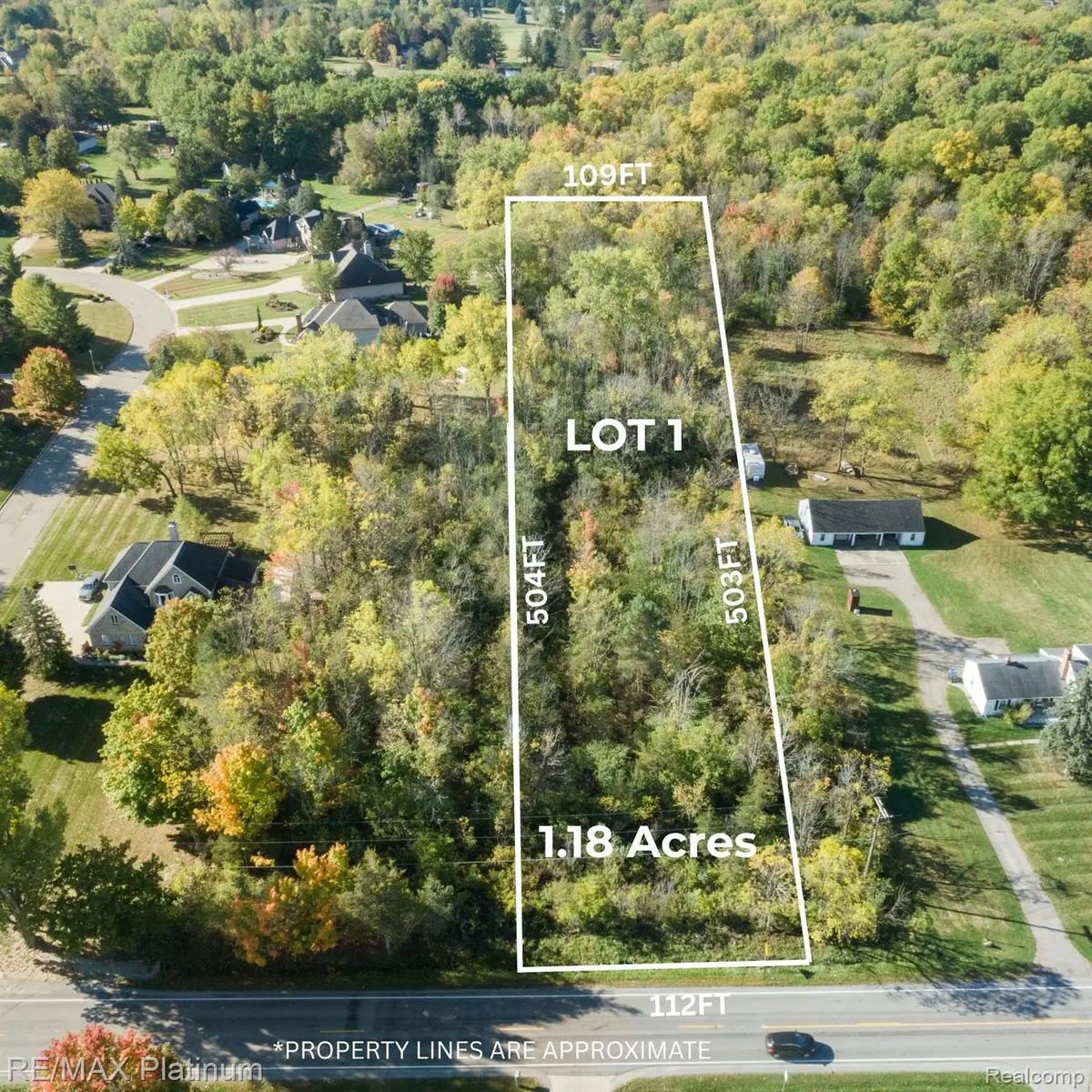 Lot 1 across from 7492 E River Road, Flushing, MI 48433 - Image #1