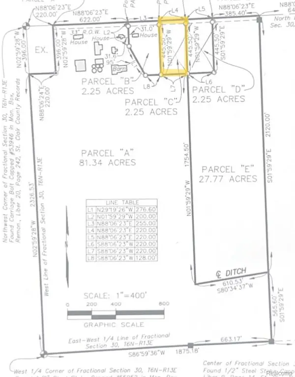 0 Parcel C Almont Rd, Allenton, MI 48002