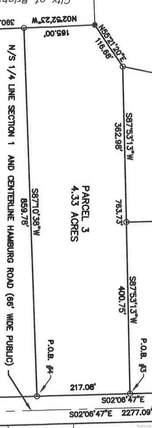 Parcel 03 Hamburg Road, Brighton, MI 48116