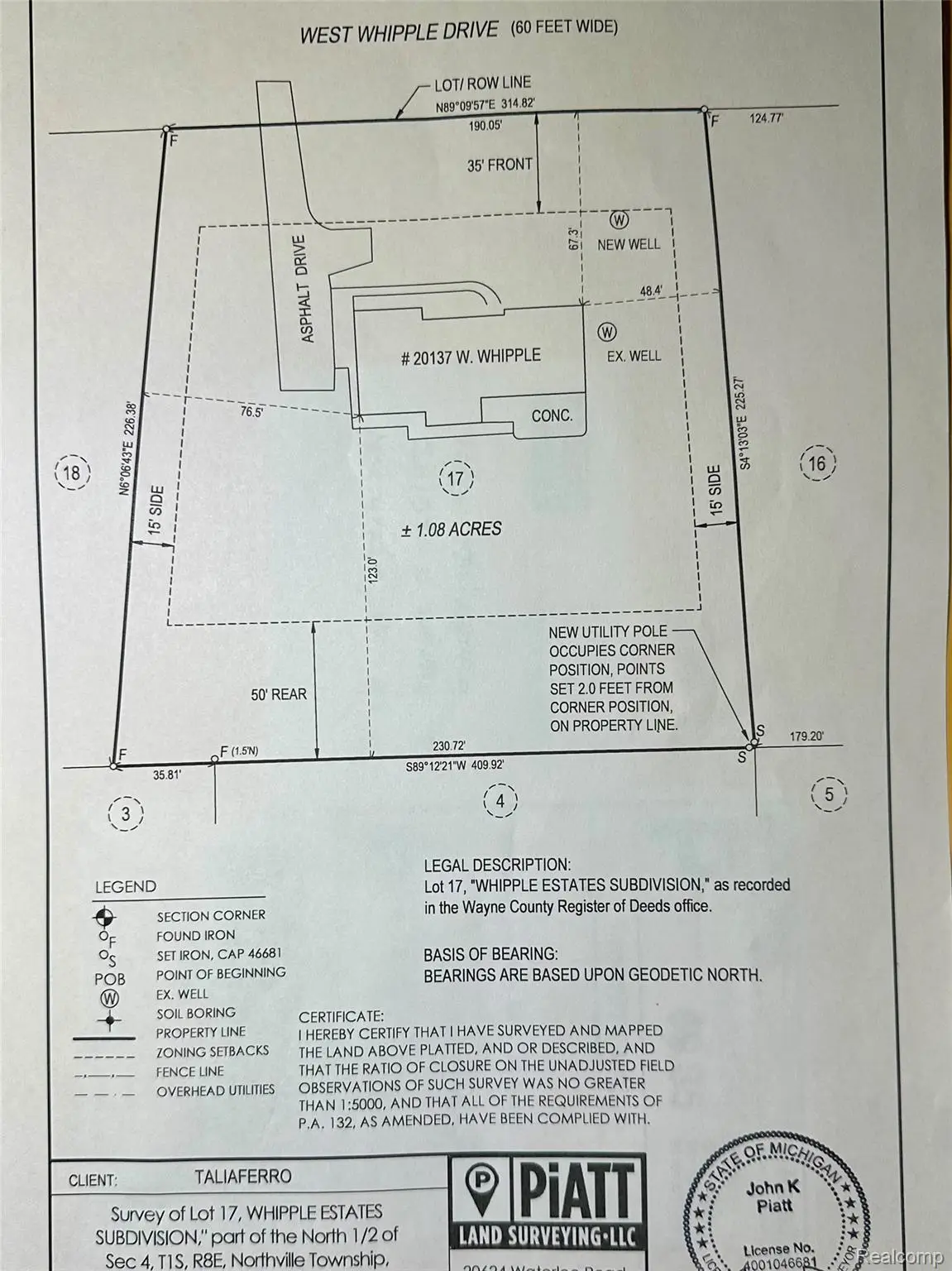 20137 W Whipple Drive, Northville, MI 48167 - Image #1