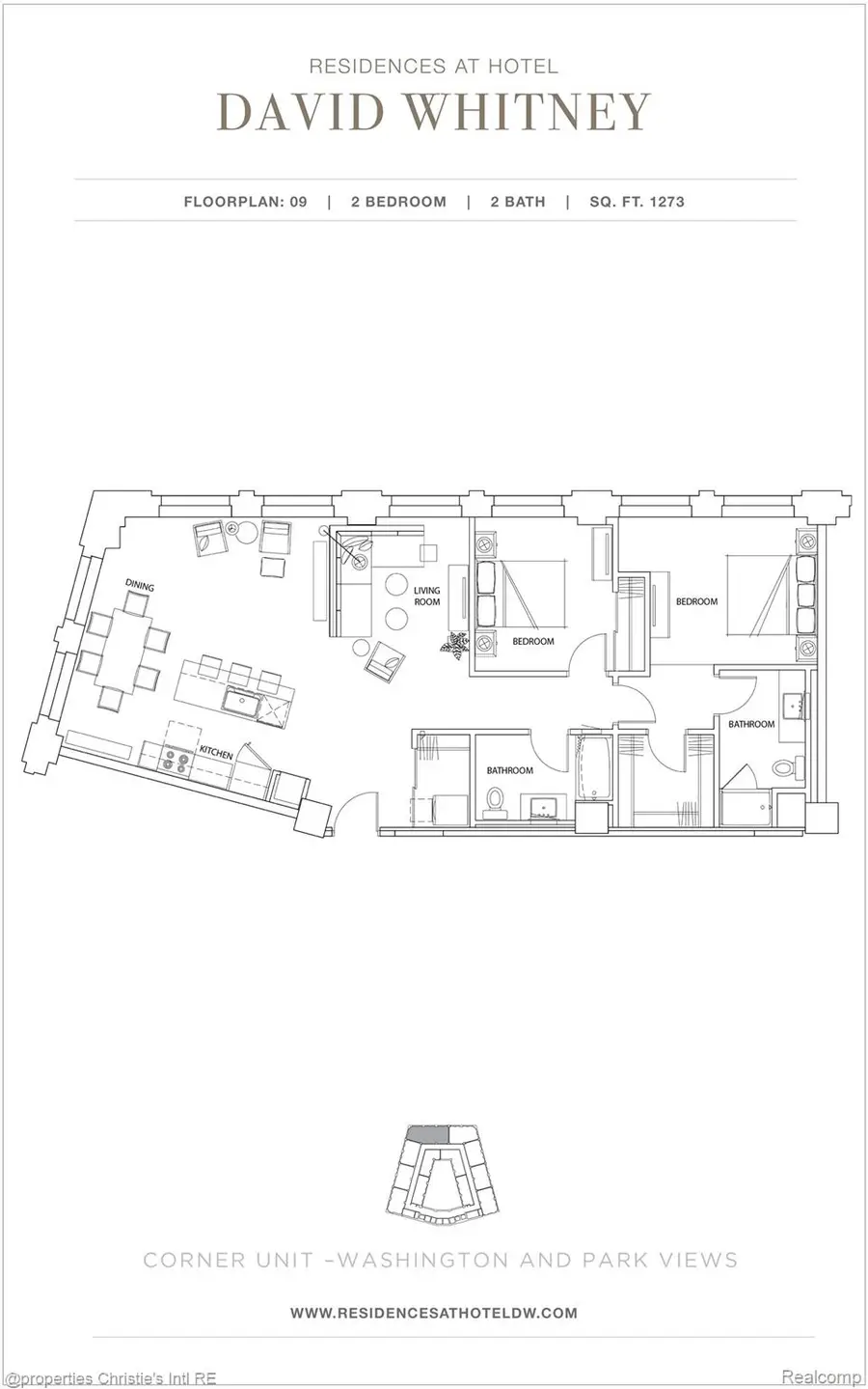 1 Park Avenue #1209, Detroit, MI 48226 - Image #2