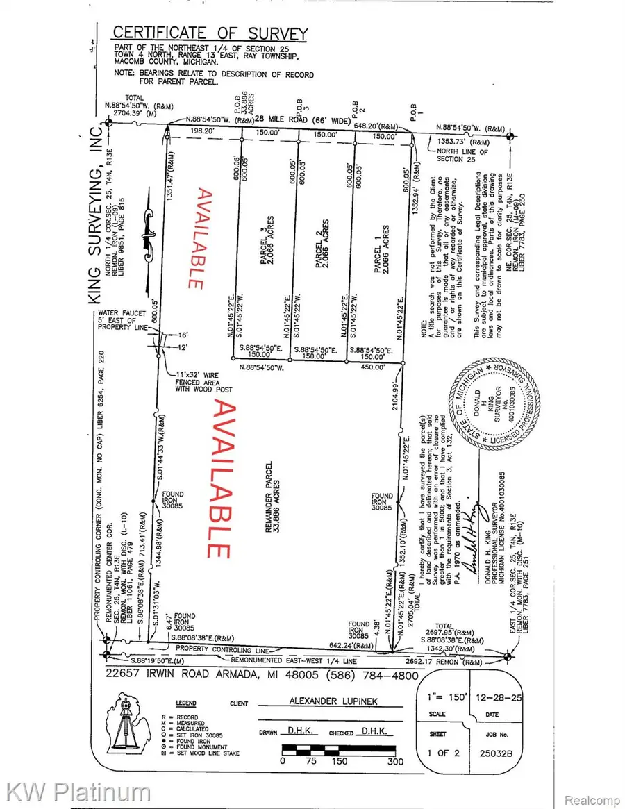 0 Vacant 4 - 28 Mile Road, Ray, MI 48096 - Image #3