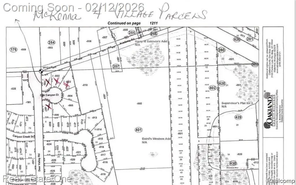 845 Oak Canyon Court, Holly, MI 48442 - #1