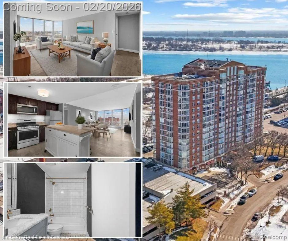 250 E Harbortown Drive #607, Detroit, MI 48207 - #1
