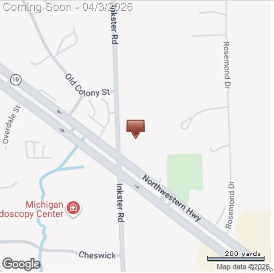 0 Inkster Rd, Franklin, MI 48025 - #3