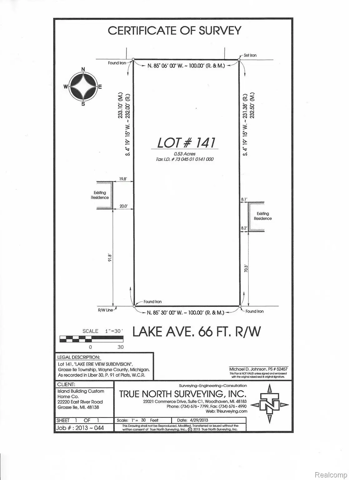 Vacant Lake Road, Grosse Ile, MI 48138 - #1