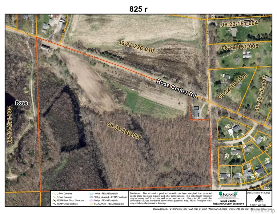 825 W Rose Center Road, Holly, MI 48442 - #2