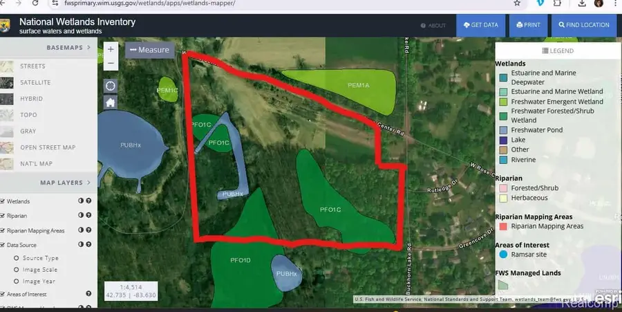 825 W Rose Center Road, Holly, MI 48442 - #3