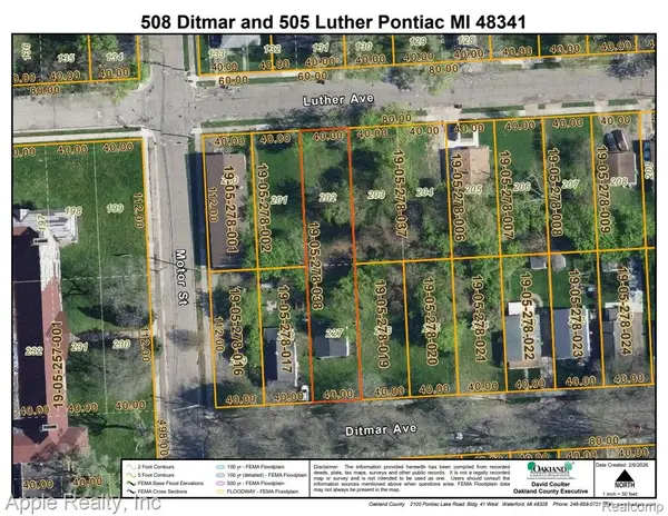 508 Ditmar & 505 Luther, Pontiac, MI 48341