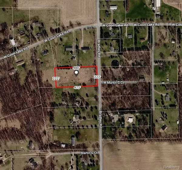 V/L Bradley Road, Webberville, MI 48892