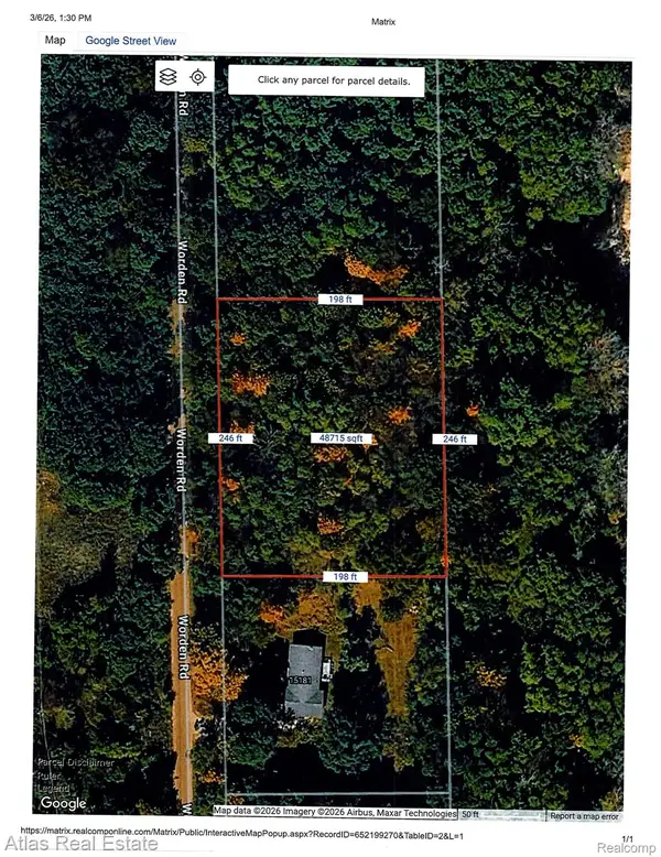 VL Worden Rd Parcel 2, Holly, MI 48442