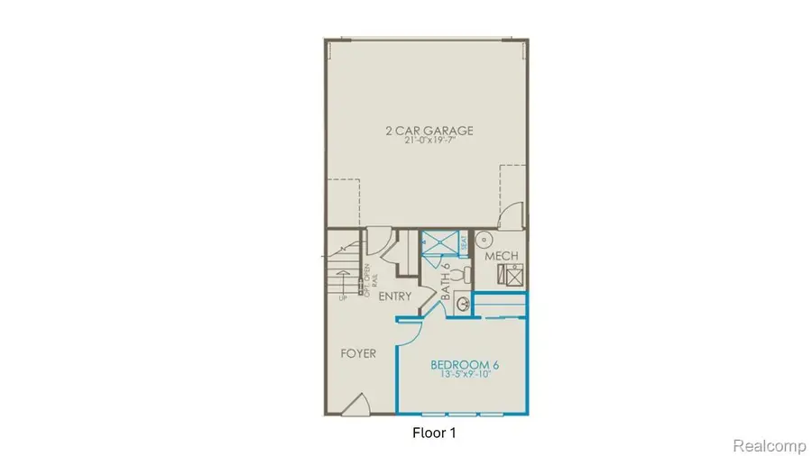 25421 Orwell Street, Novi, MI 48375 - #2
