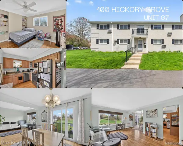 100 W Hickory Grove Road #G7, BloomfieldHills, MI 48304