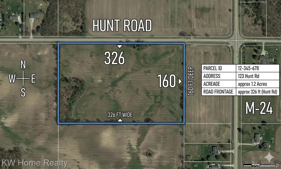 Hunt Road Hunt, Mayville, MI 48744 - #3