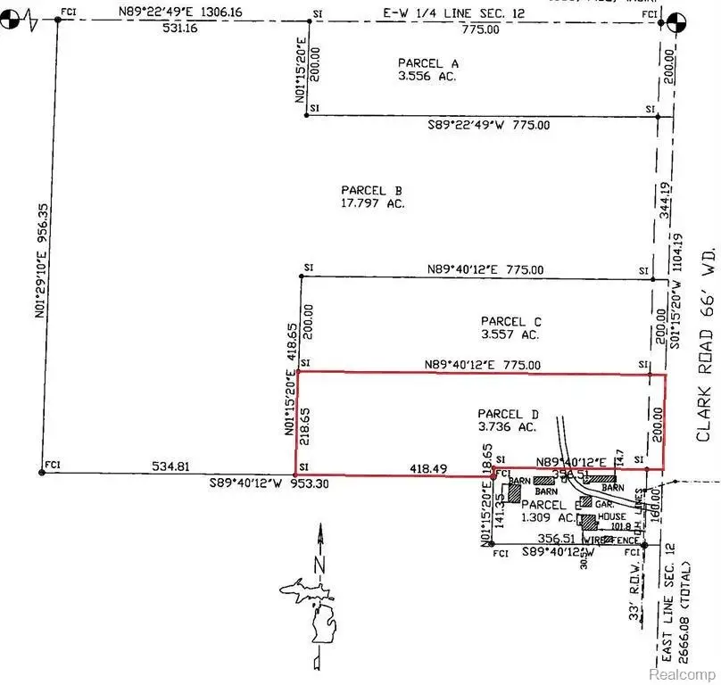 20918 Clark Road, Belleville, MI 48111 - #1