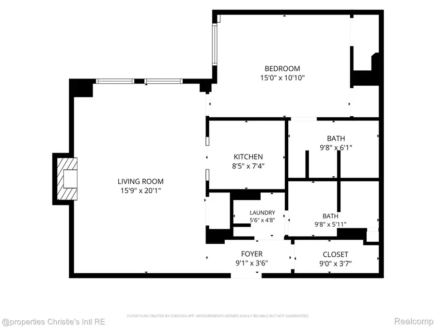 15 E Kirby Street #1107, Detroit, MI 48202 - #2