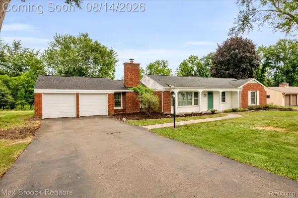 6695 W Dartmoor Road, WestBloomfield, MI 48322