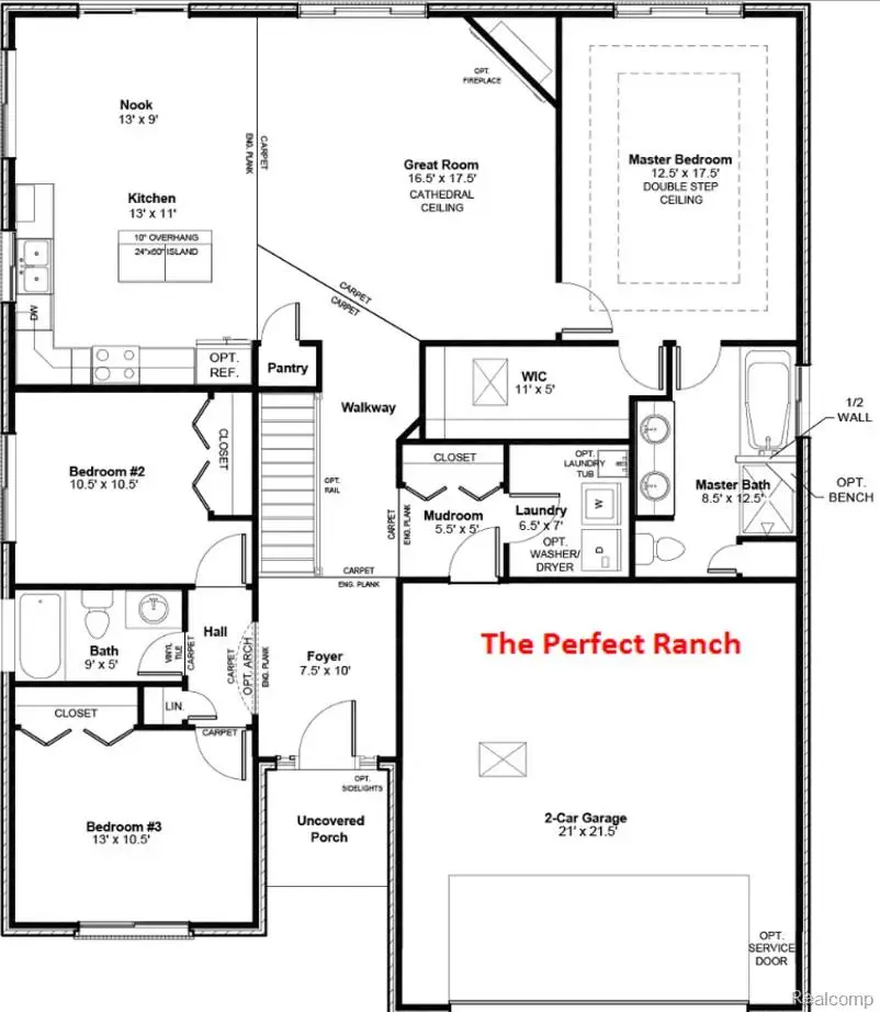 001 Oak ( Ranch) Street, Grand Blanc, MI 48439 - #2