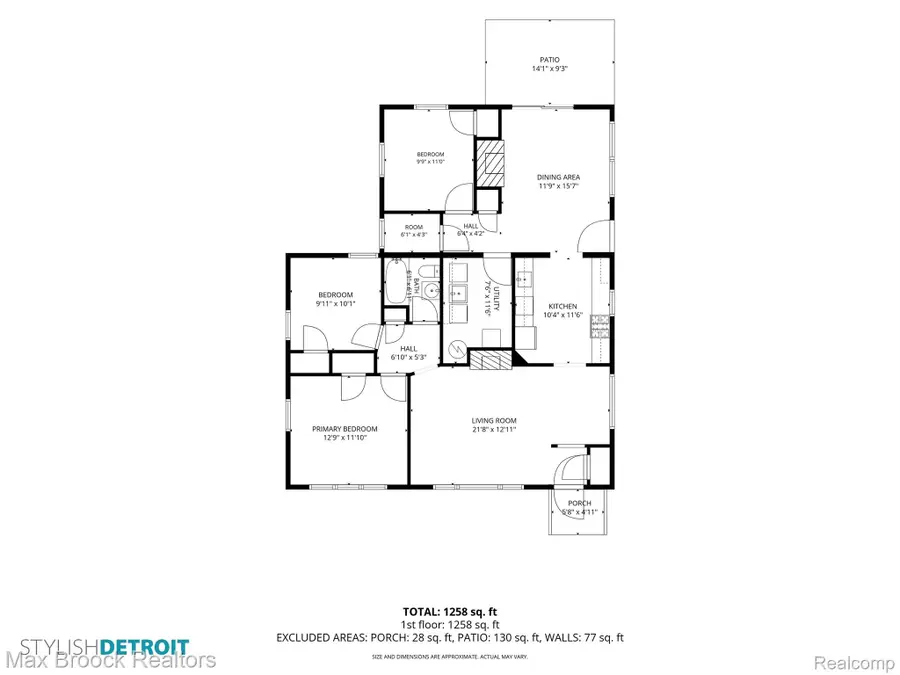 118 Midland Boulevard, Royal Oak, MI 48073 - #2