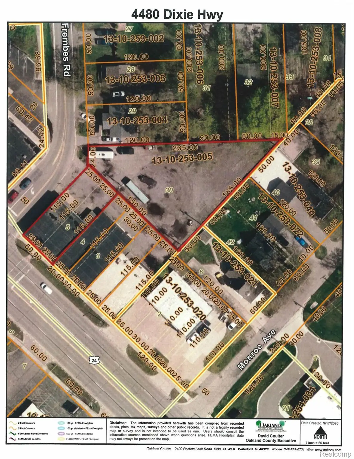 V/L Dixie, Waterford, MI 48329 - #1