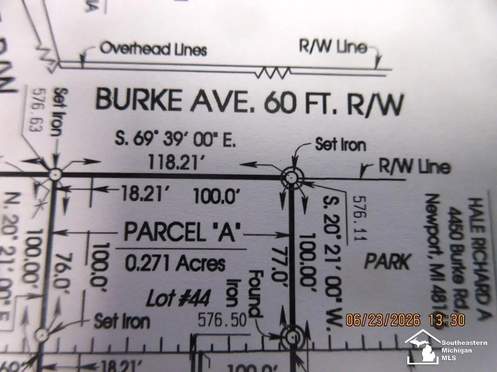 Parcel A Burke RD, Newport, MI 48166 - #1