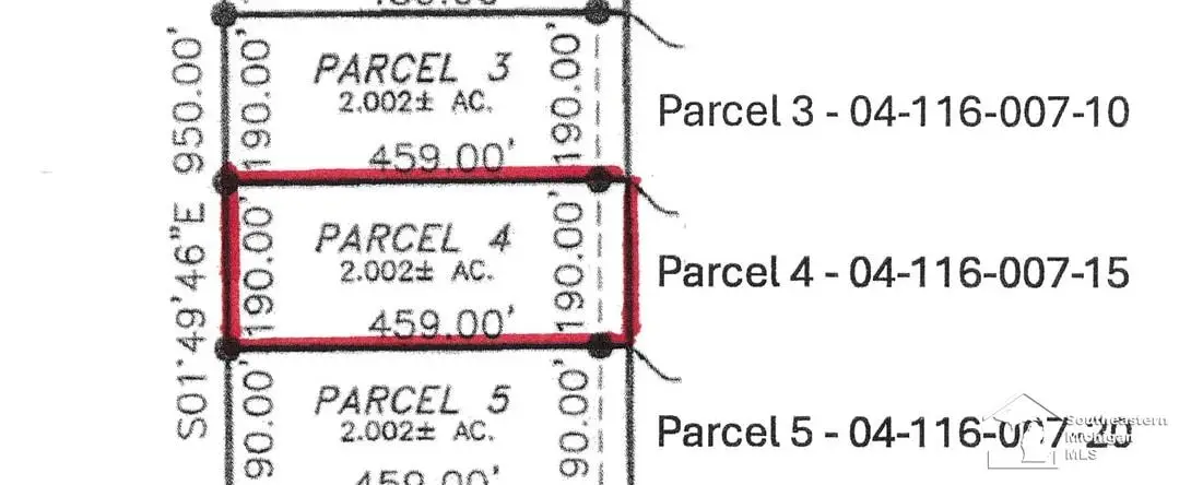 Parcel 4 Nieman RD, Dundee, MI 48131 - #1