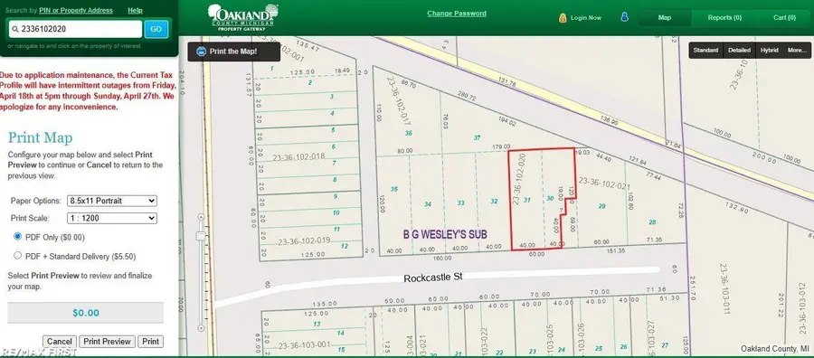 Rockcastle ST, Farmington Hills, MI 48336 - #3
