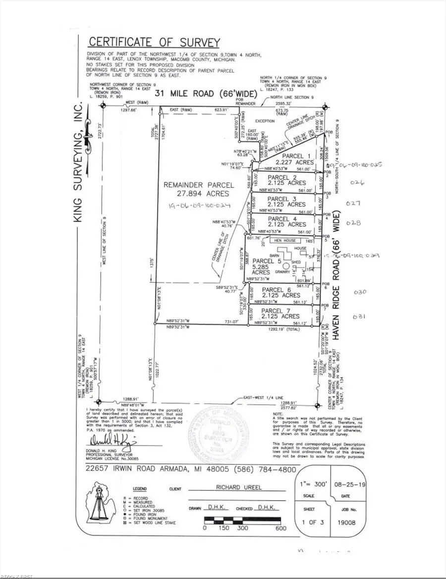 Parcel # 3 Haven Ridge RD, Lenox Township, MI 48050 - Image #3