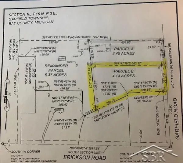 Vacant Land Garfield RD, Pinconning, MI 48634