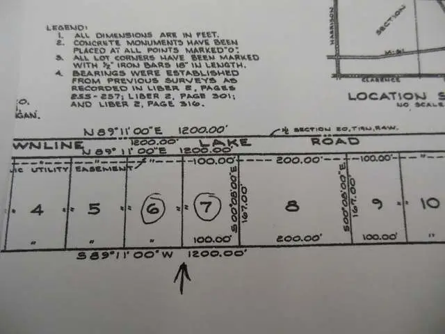 Lots 6 & 7 Townline Lake, Harrison, MI 48625 - Image #2