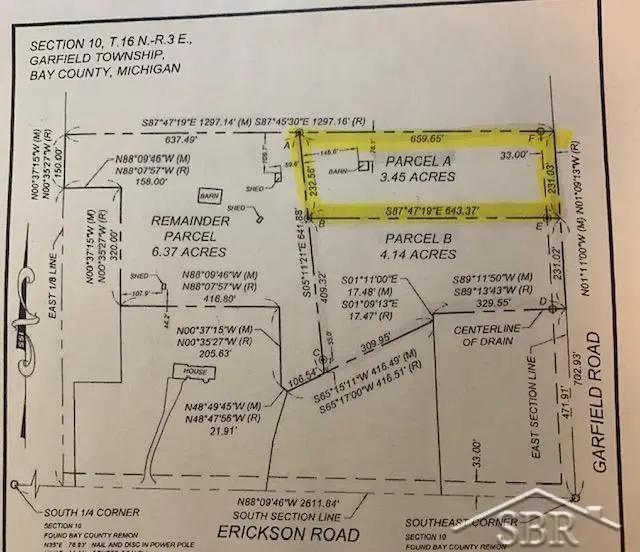 Vacant Land Garfield, Pinconning Township, MI 48650 - Image #3