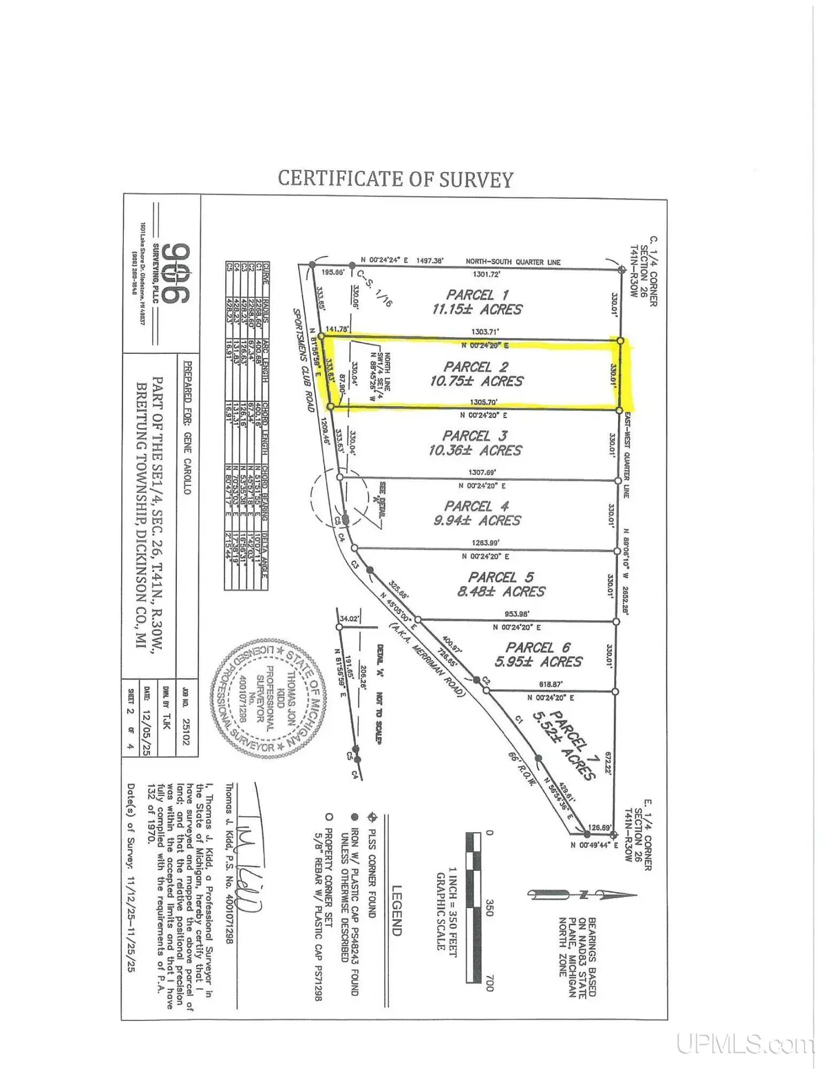 Parcel 2 Sportsmans Club, Iron Mountain, MI 49801 - Image #1
