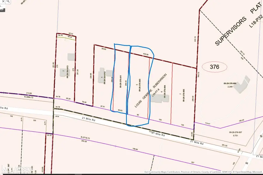 0 21 Mile, Chesterfield Township, MI 48047 - #3
