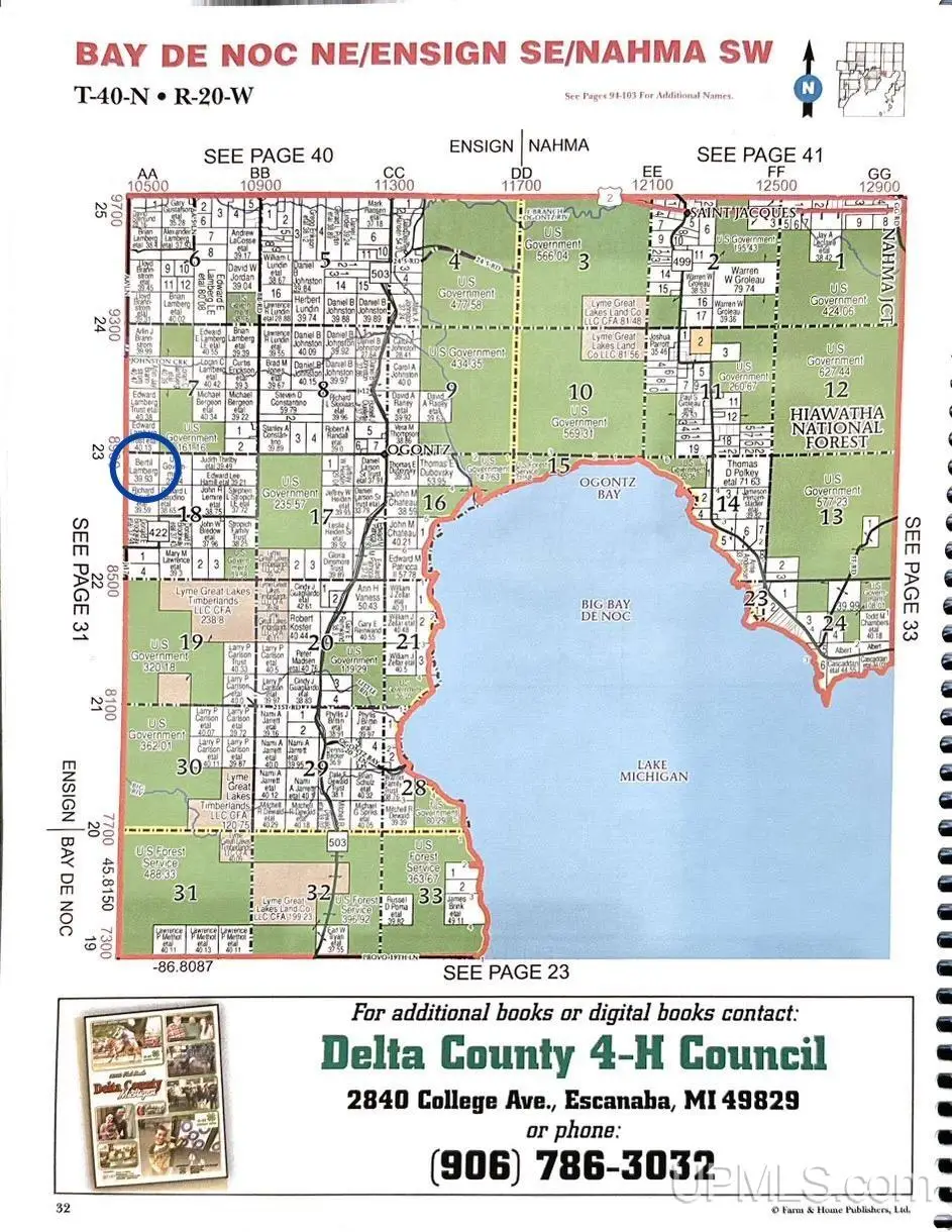 40A Tbd Off 22nd Road, Rapid River, MI 49878 - #1