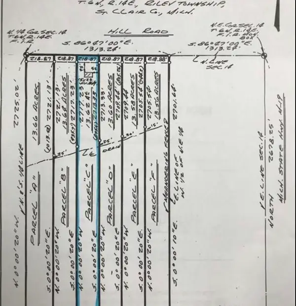 0 Hill, Lot 1, Riley, MI 48041