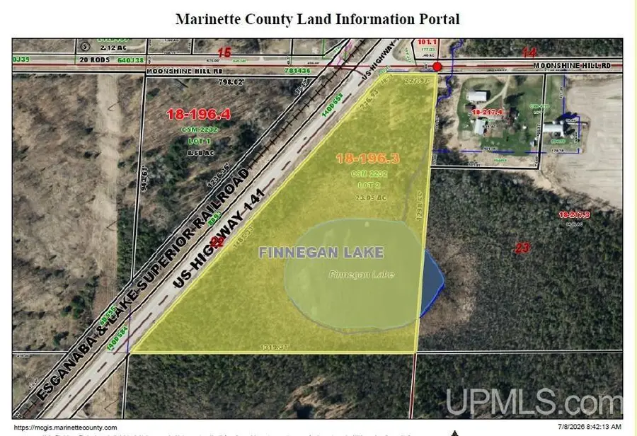 23 Acres Moonshine Hill, Middle Inlet, WI 54177 - #3