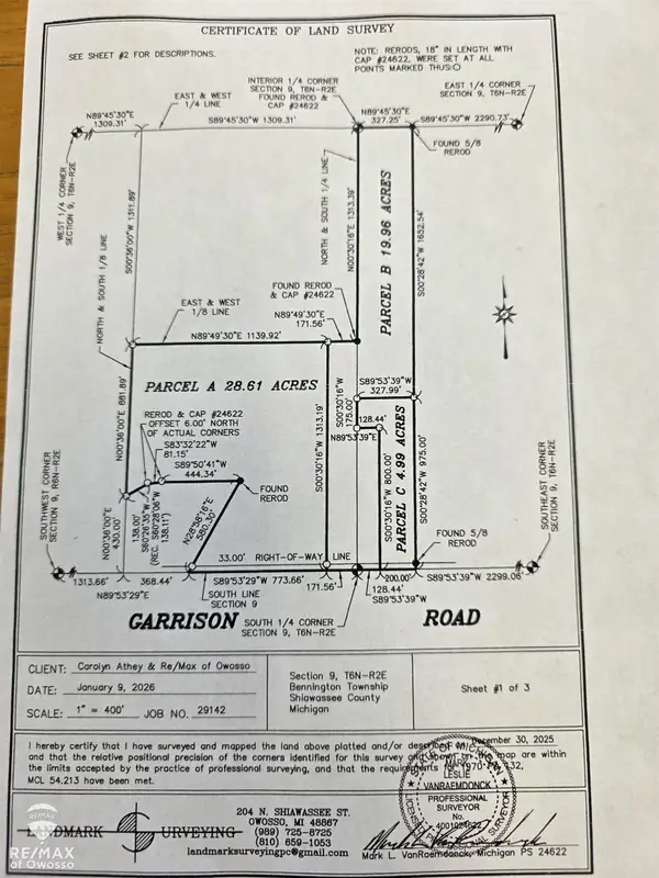 Parcel A W Garrison, Owosso, MI 48867