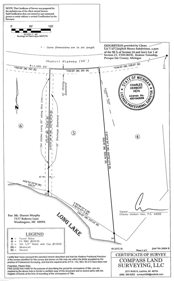 15801A Shubert, Alpena, MI 49707
