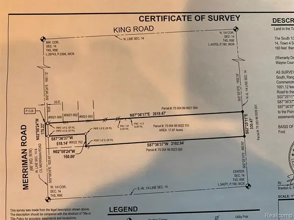 Vacant Merriman, New Boston, MI 